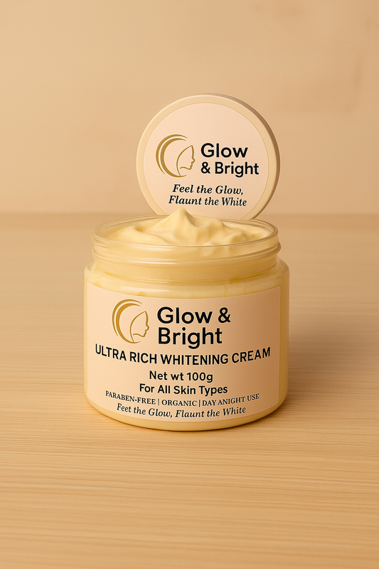 Glow and Bright Face Korean Whitening Gold Cream